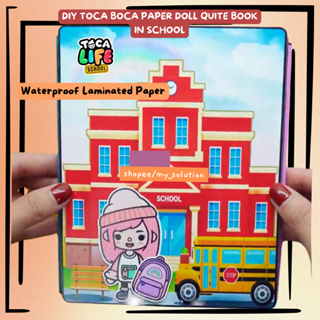 Toca Boca laminated Paper Dolls Chayi