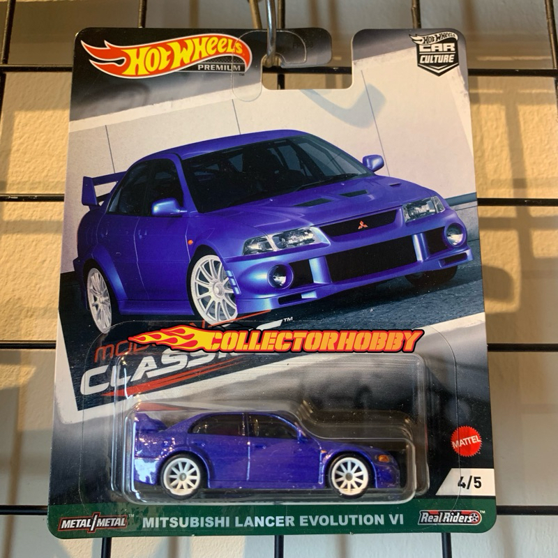 Hot wheels Premium Mitsubishi Evo Lancer Vi Modern Classic | Shopee ...