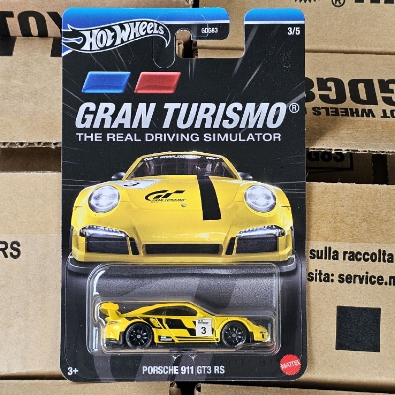 HOT WHEELS PORSCHE 911 GT3 RS EXCLUSIVE SERIES GRAN TURISMO | Shopee ...