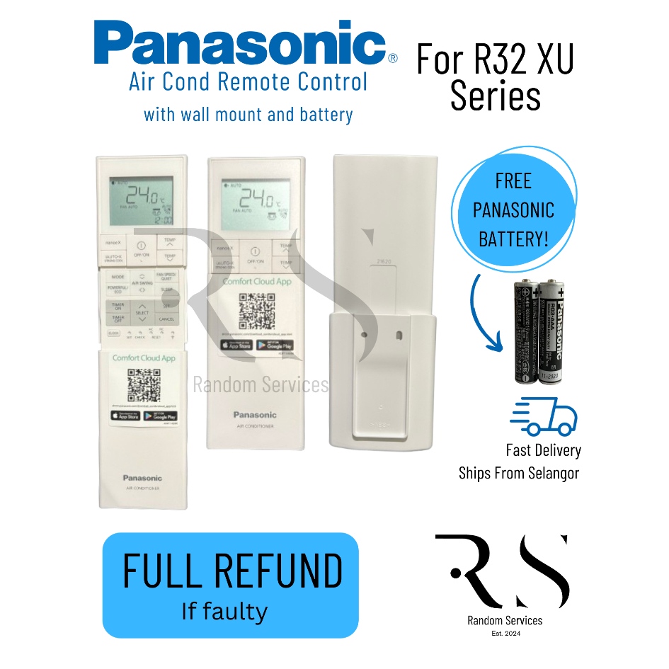 ORIGINAL Panasonic Air Con/ Air Cond Remote Control for Panasonic R32 ...