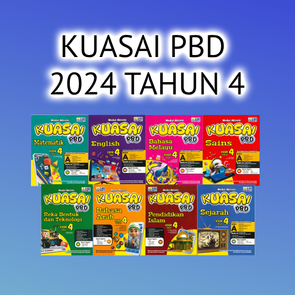 2024 BUKU KERJA / LATIHAN KUASAI PBD TAHUN 4 (BUKU A&B) | Shopee Malaysia