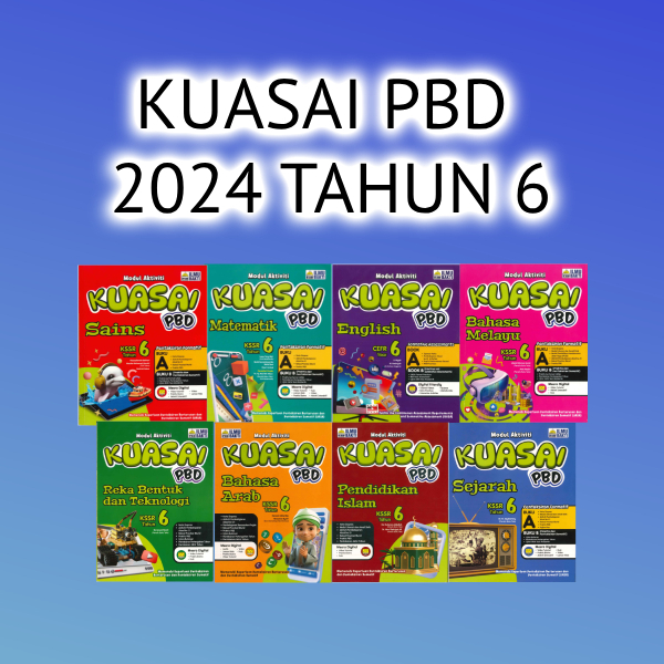 2024 BUKU KERJA / LATIHAN KUASAI PBD TAHUN 6 (BUKU A&B) | Shopee Malaysia