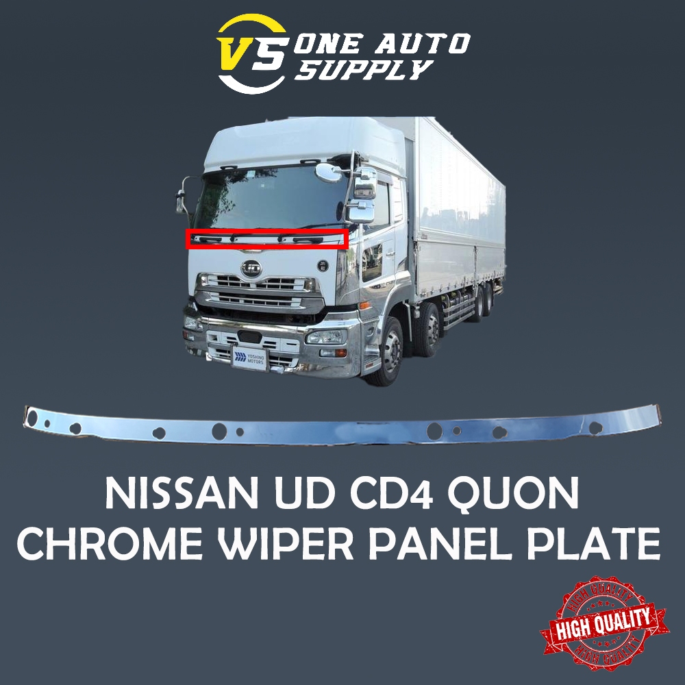 NISSAN UD CD4 QUON CHROME WIPER PANEL PLATE | Shopee Malaysia