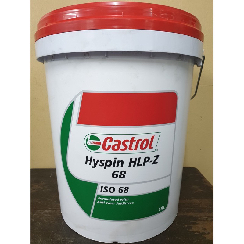 🔥🔥BIG SALES🔥🔥 [100% Original] [18L] CASTROL HYSPIN HLP-Z ISO 68 ...