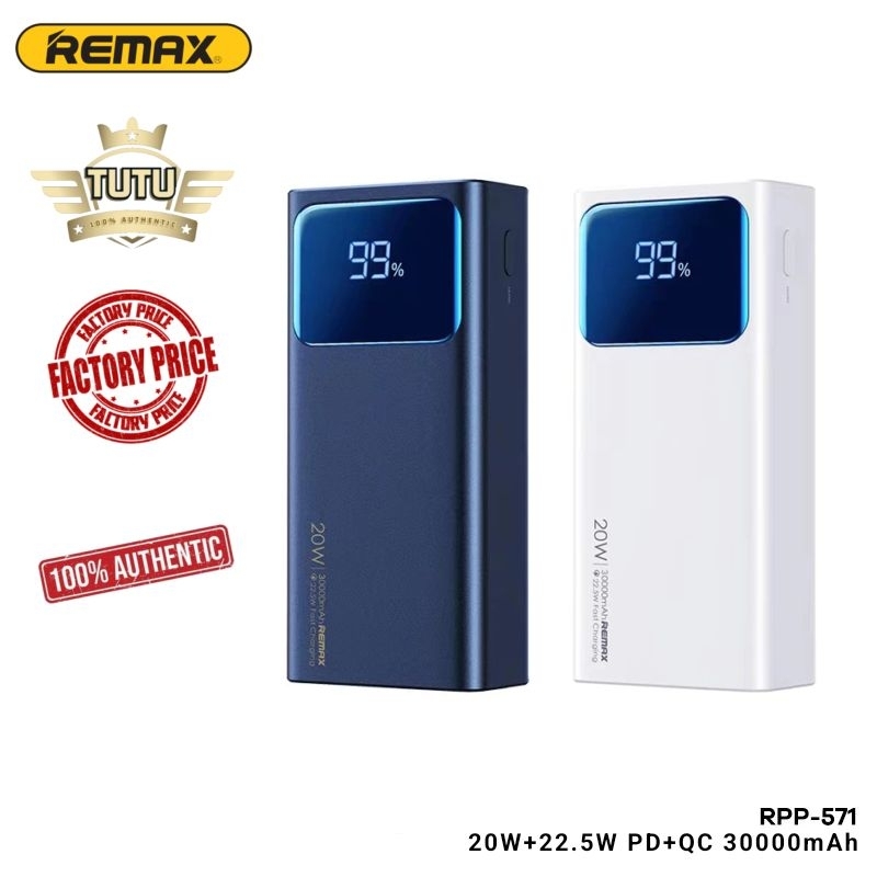 Remax RPP 571 30000mAh Voyage Series 20W+22.5W PD+QC Fast Charging ...
