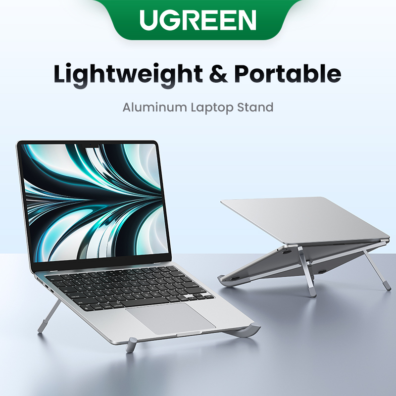 UGREEN Laptop Stand Holder / Adjustable Foldable Aluminium Notebook ...