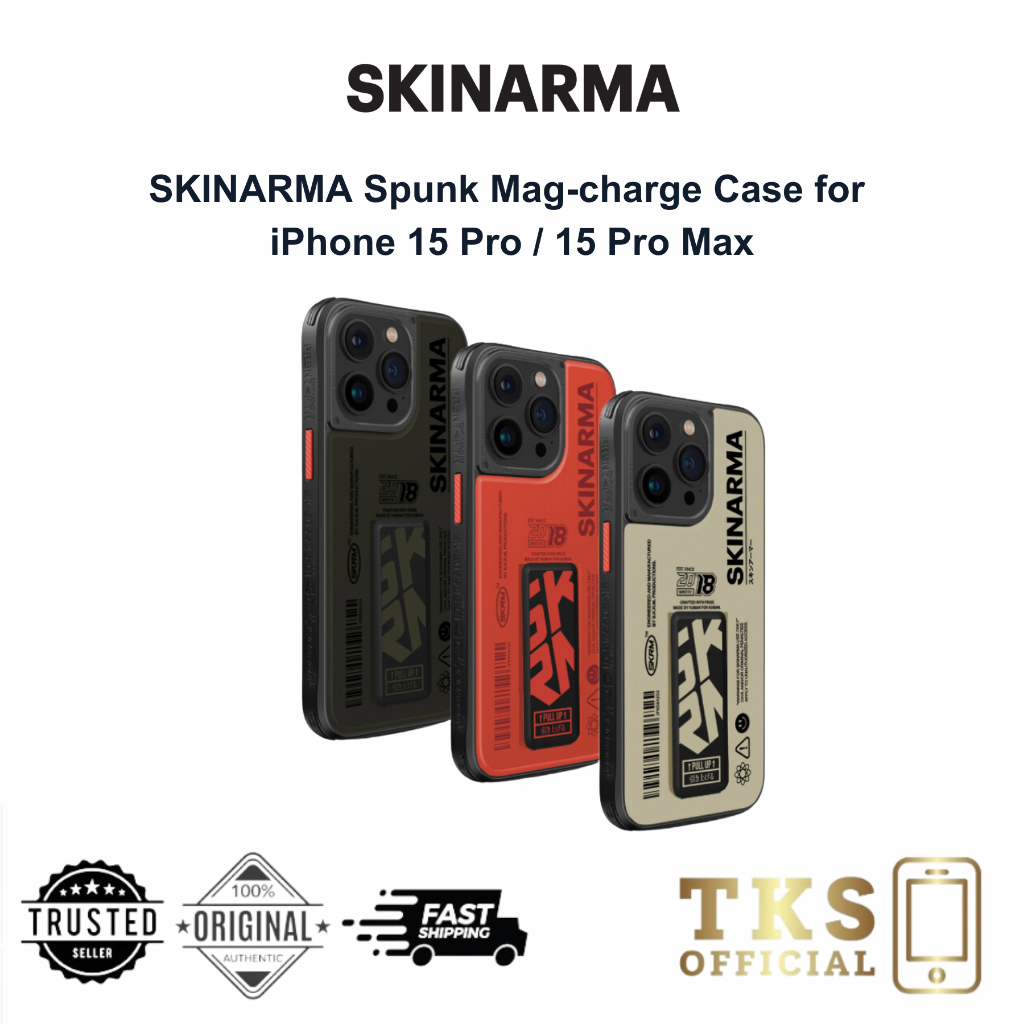 SKINARMA Spunk Mag-charge Case for iP 15 Pro / 15 Pro Max | Shopee Malaysia