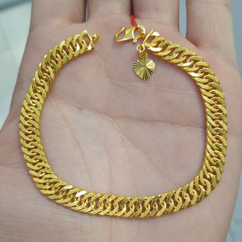 Gelang Tangan Lipan Emas 916 Gold Bracelet Lipan🌈 | Shopee Malaysia