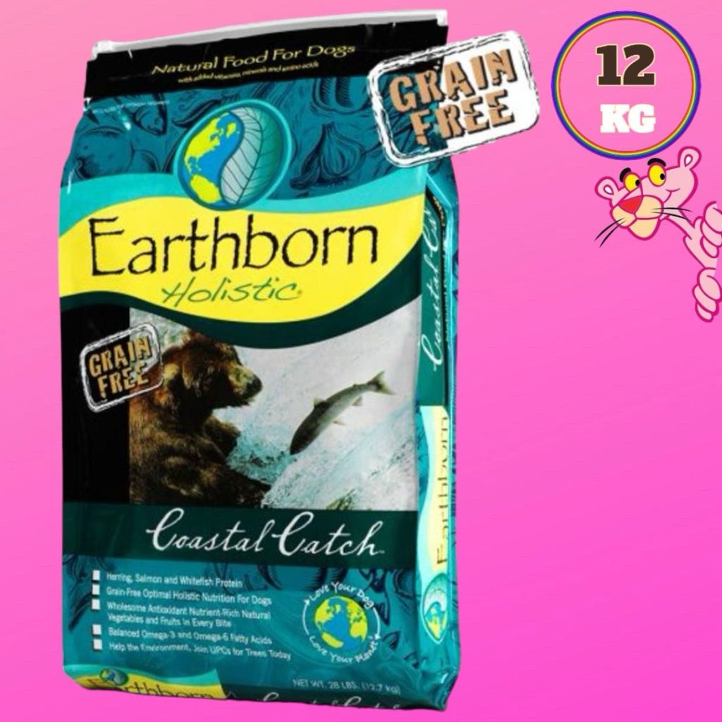 EARTHBORN HOLISTIC GRAIN FREE 12KG DRY DOG FOOD MEADOW FEAST PRIMITIVE NATURAL COASTAL CATCH Shopee Malaysia