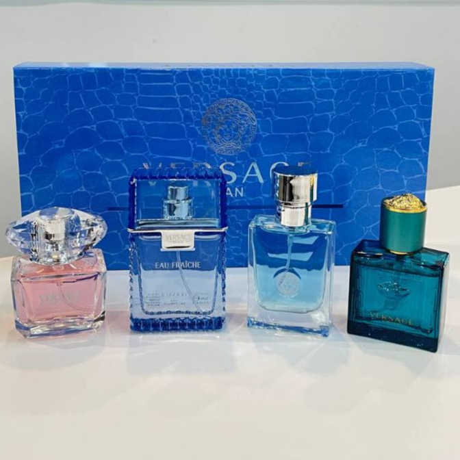 ORIGNAL VERSACE MAN SET 4IN1 (BLUE BOX) | Shopee Malaysia