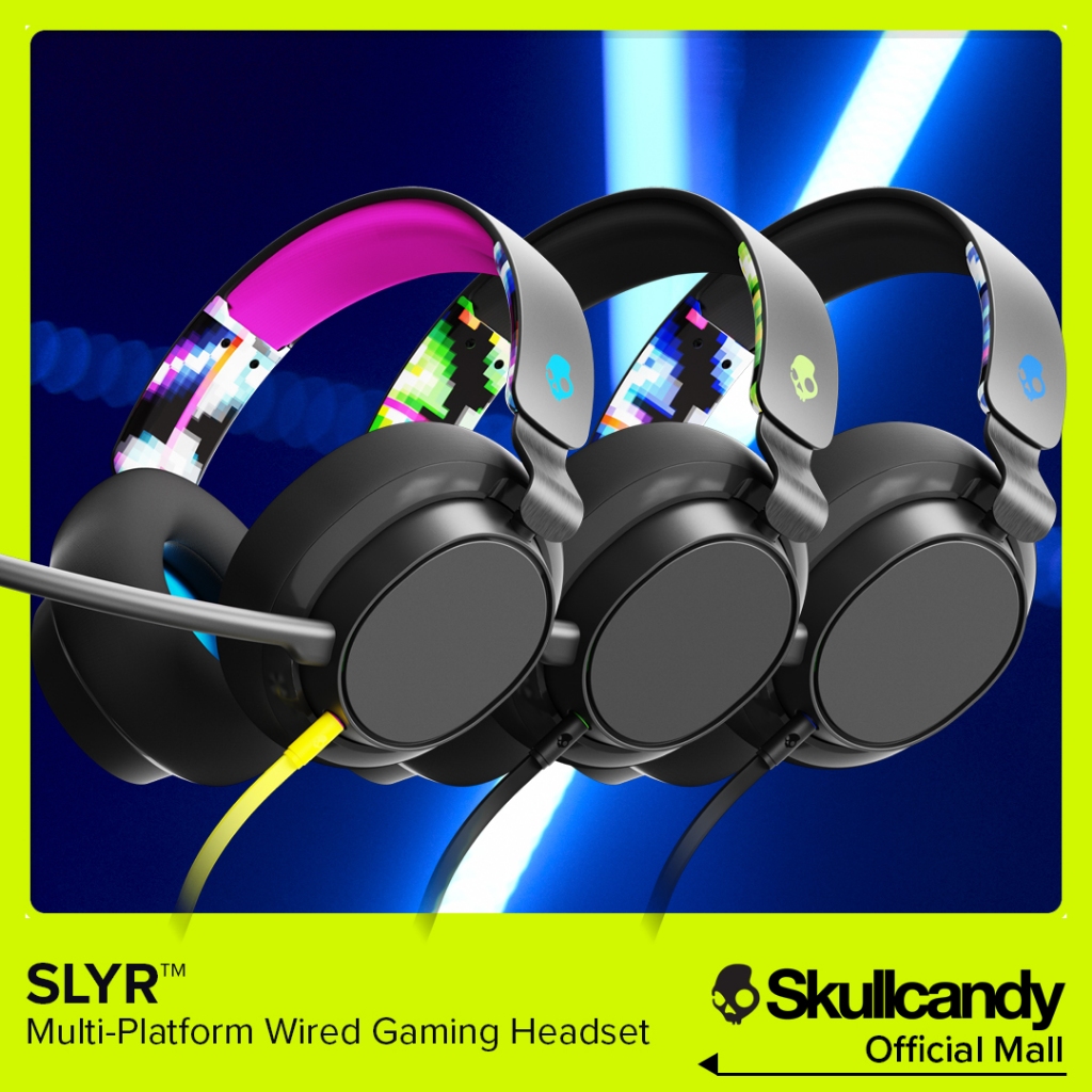 Skullcandy SLYR™ Multi-Platform Wired Gaming Malaysia Mobile Nintendo® Switch PlayStation®, for XBOX, Headset | Shopee & Devices