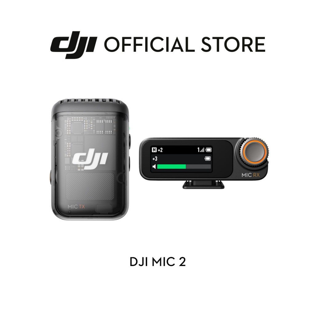 DJI Mic 2 - High-Quality Audio Recording | All-In-One, Ready DJI Mic 2 - High-Quality Audio Recording | All-In-One, Ready