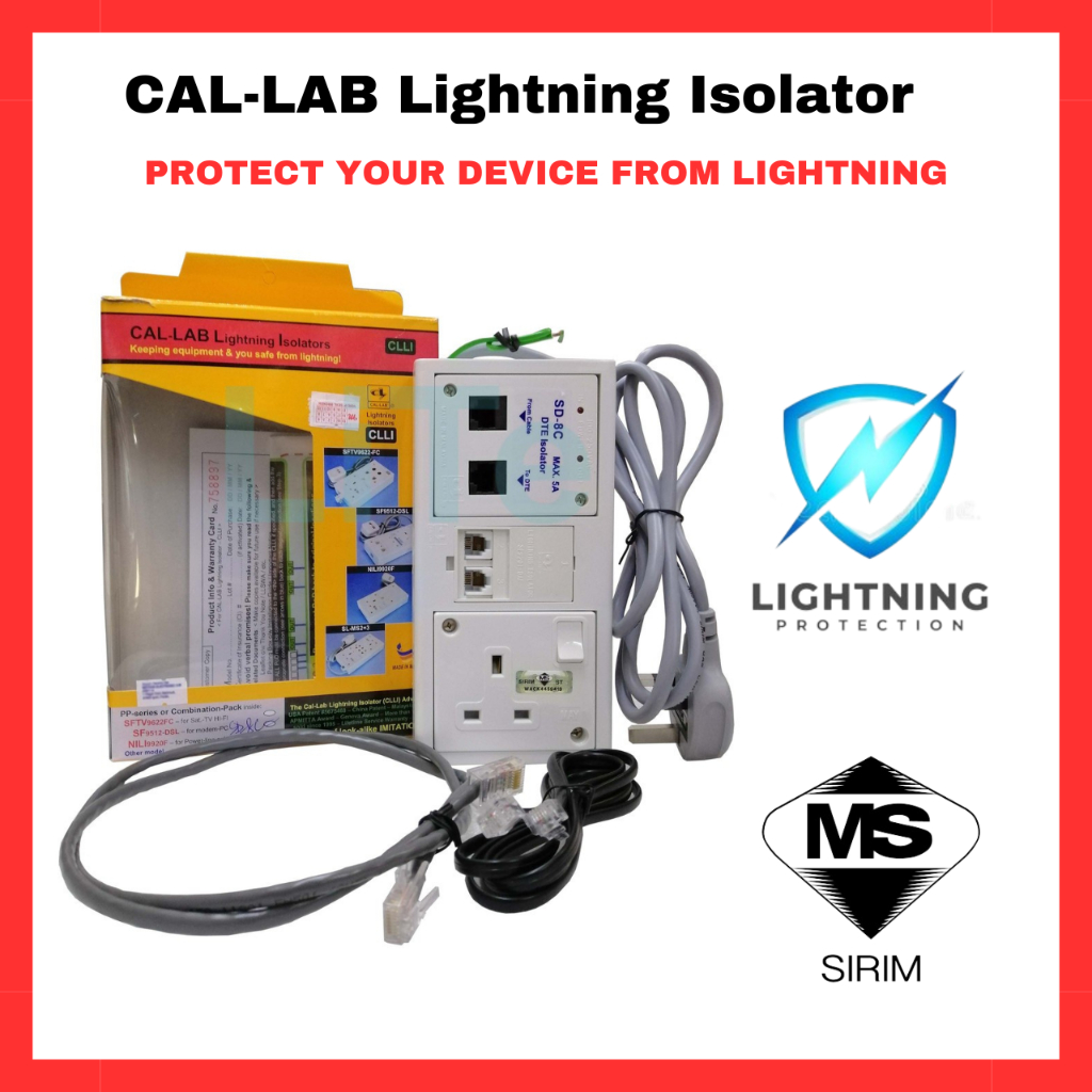 Cal Lab Lightning Isolator Home