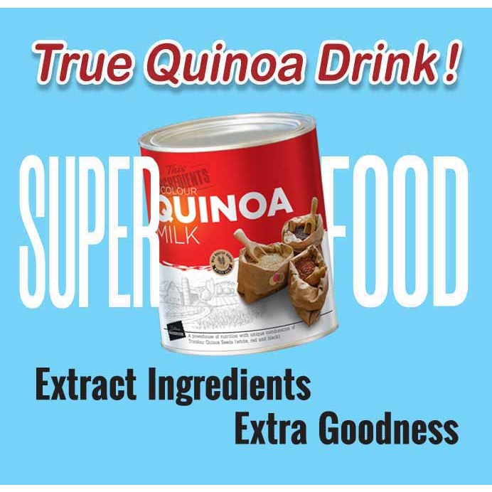 Quinoa Drink (Yummy! Pure Quinoa Beverage Powder) - 650g | Shopee Malaysia