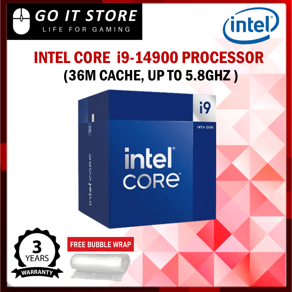 Intel Core i9-14900 / i9-14900F / i9-14900K / i9-14900KF LGA1700 14th ...