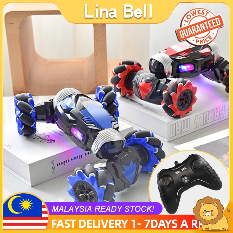 Hand Gesture Remote Control Stunt Car Toy Climbing Twisting Mainan