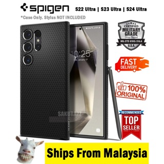 Ori] Spigen Liquid Air Armor Samsung Galaxy S24 Ultra / S23 Ultra / S22  Ultra Cover Case Casing