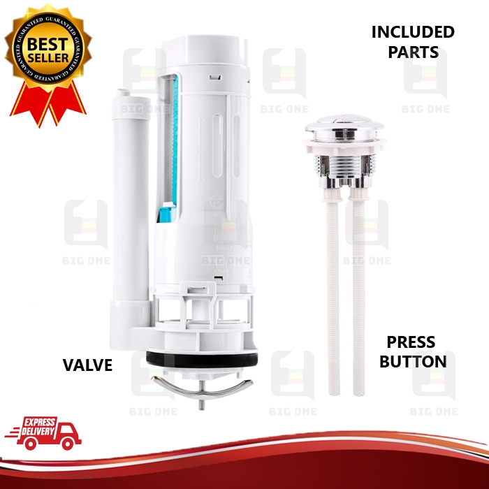 (SINGLE/DUAL) TECHPLAS S201 / S301 P308 65MM ONE PIECE WC TOILET PART ...