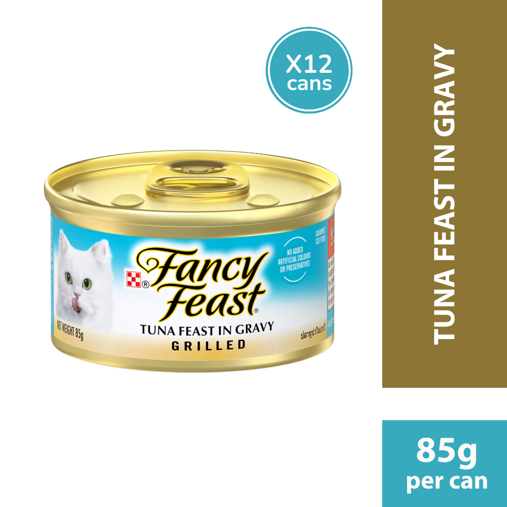 Fancy feast tuna in gravy sale