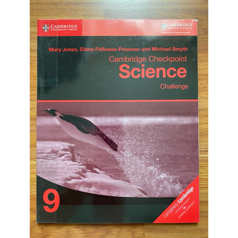 Cambridge Checkpoint Science Challenge Workbook 9 By Mary Jones, Diane 