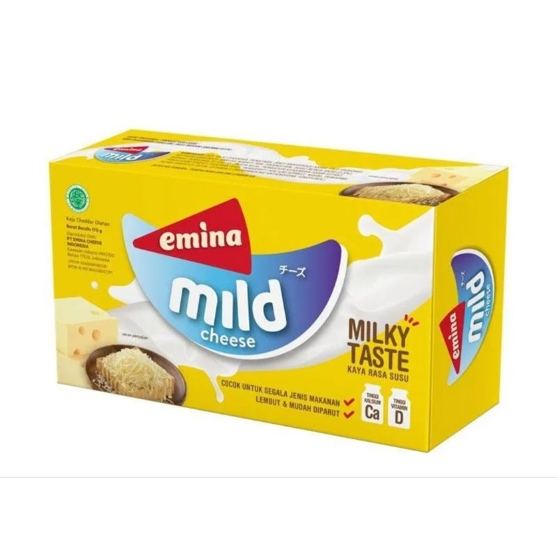 Cheese Halal Indonesia Emina Mild Sensasi Gurihnya Rasa Susu 160g ...