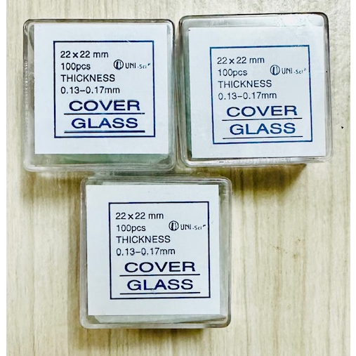 COVER GLASS COVER SLIPS 22 X 22MM | Shopee Malaysia