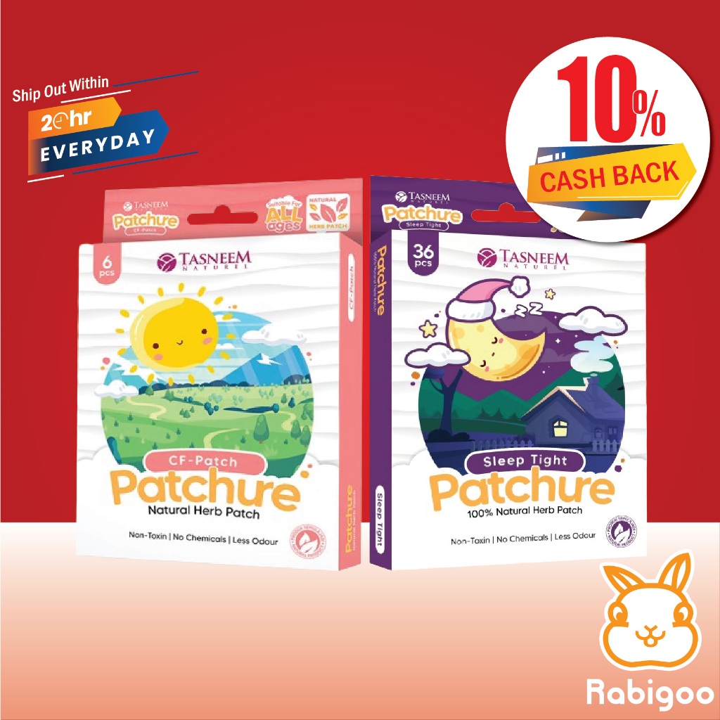 [CASHBACK 10%] TASNEEM SLEEP PATCHURE | Shopee Malaysia
