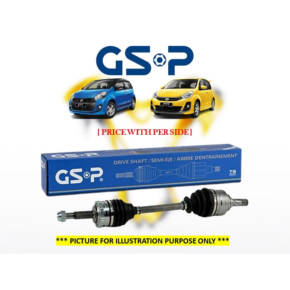 GSP Perodua Myvi Lagi Best 1.3cc 1.5cc 2011y'' 2017y'' Drive Shaft
