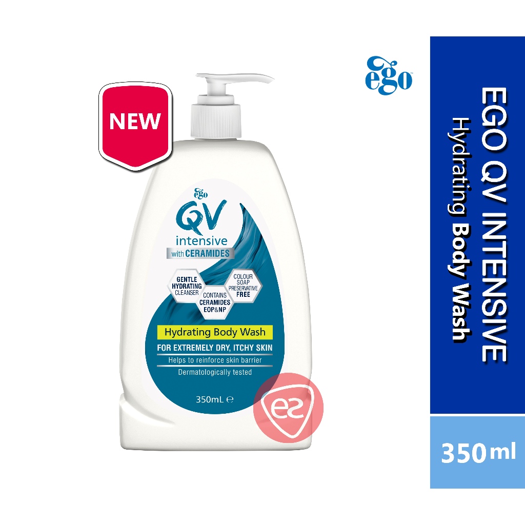 Ego QV Intensive With Ceramides Hydrating Body Wash 350ml (For