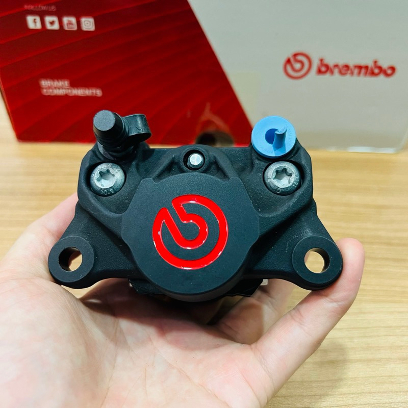 Brembo P34 2 Pot Matt Black Red Logo Original Brembo 100% From Italy ...
