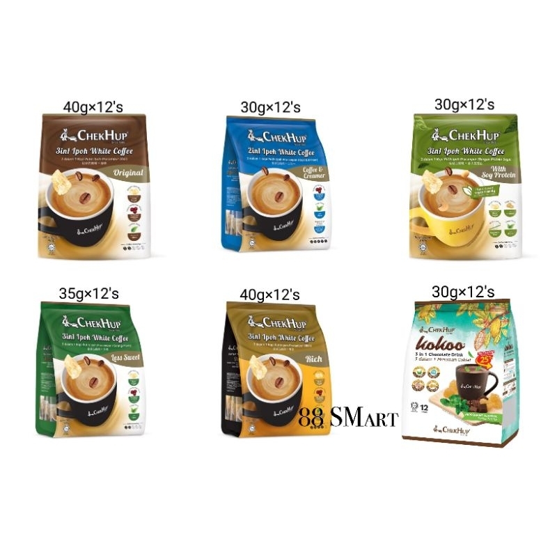 Halal【Chek Hup Ipoh White Coffee 3in1】Good Taste | Shopee Malaysia
