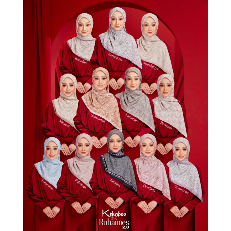 KEKABOO RUHAINIES 2.0 READY STOCK (FAST POSTAGE) | Shopee Malaysia