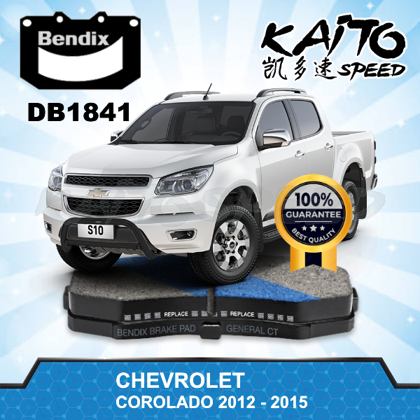 Bendix Front Brake Pad DB1841 Chevrolet Colorado 2012 2013 2014 2015 ...
