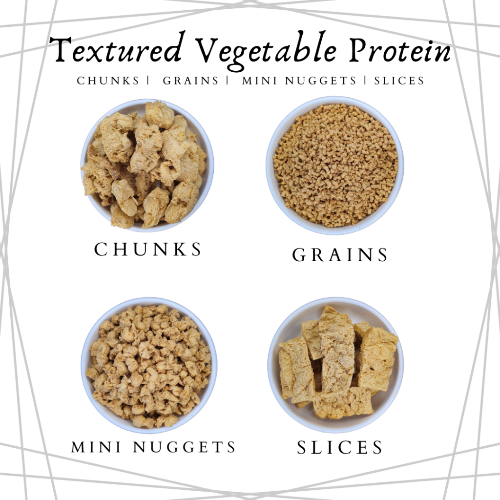 Vegan Textured Vegetable Protein (TVP) 500g / 1kg | Protein Sayur ...