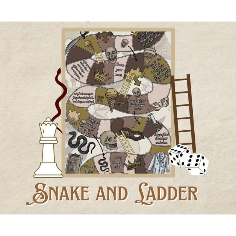 prince of death. (snake ladder & enamel pin ugs hijaiyah) | Shopee Malaysia