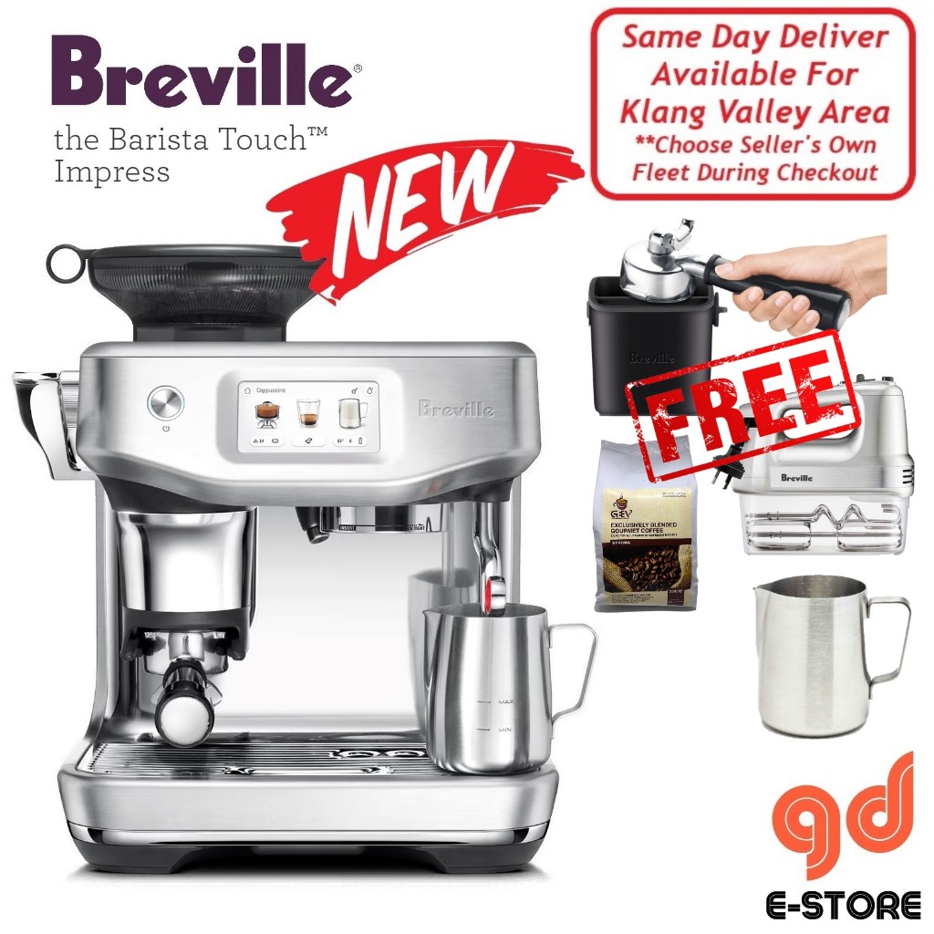 [Ready Stock] Breville BES881 the Barista Touch™ Impress Coffee ...