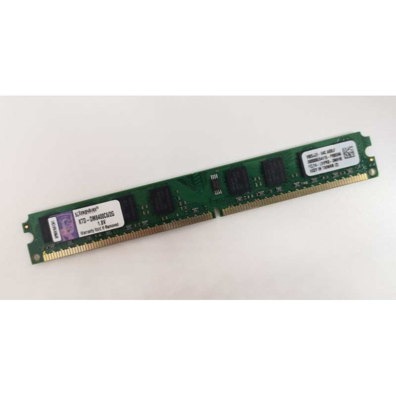 Barrette Mémoire RAM Dane-Elec 1 Go 667MHz PC2-5300U – VD2D667-064285T D'occasion