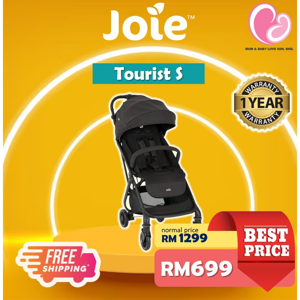 Joie Tourist S Stroller AutoFold Compact Light Weight Stroller Baby