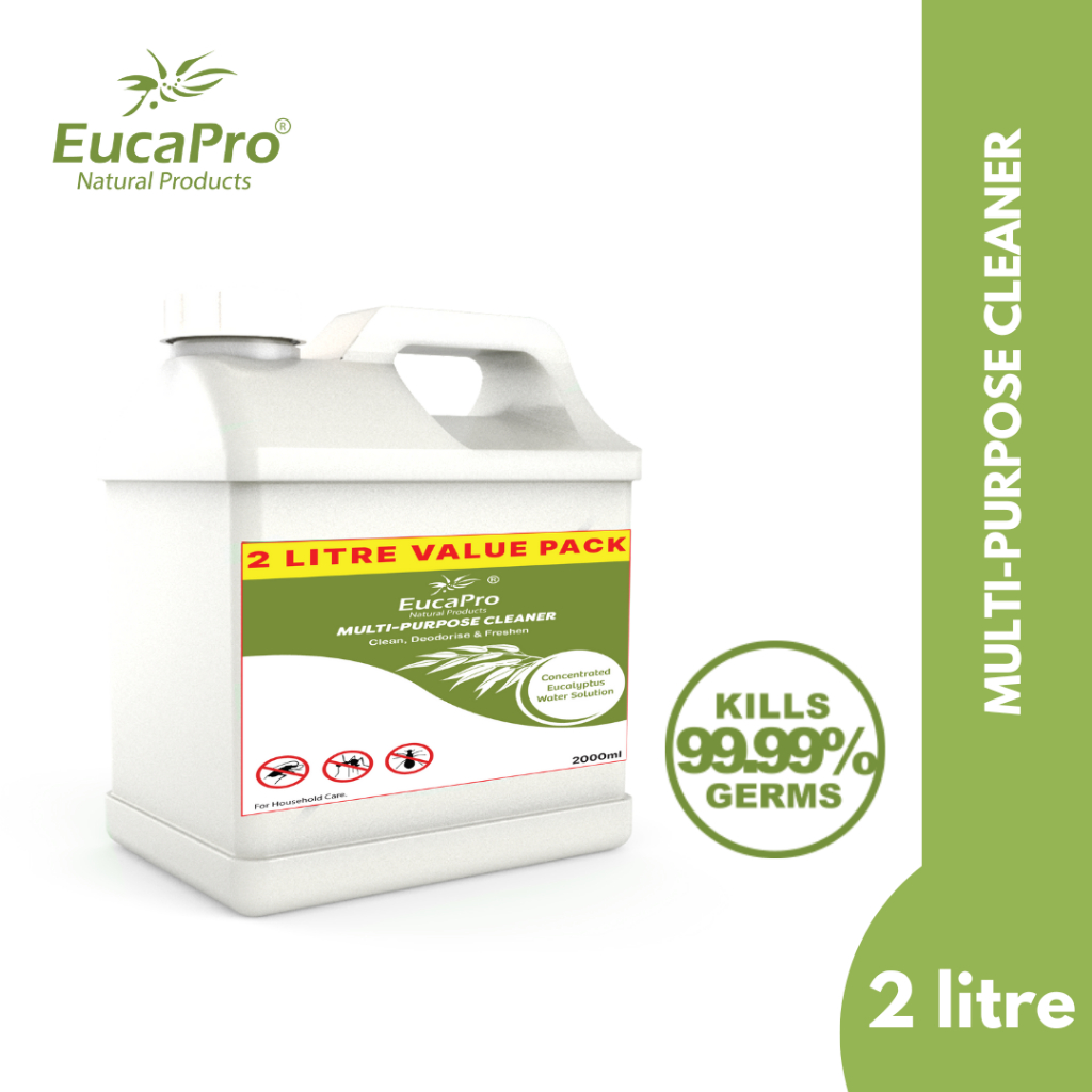 Eucapro Multi-Purpose Disinfectant Eucalyptus Natural Cleaner 2L ...