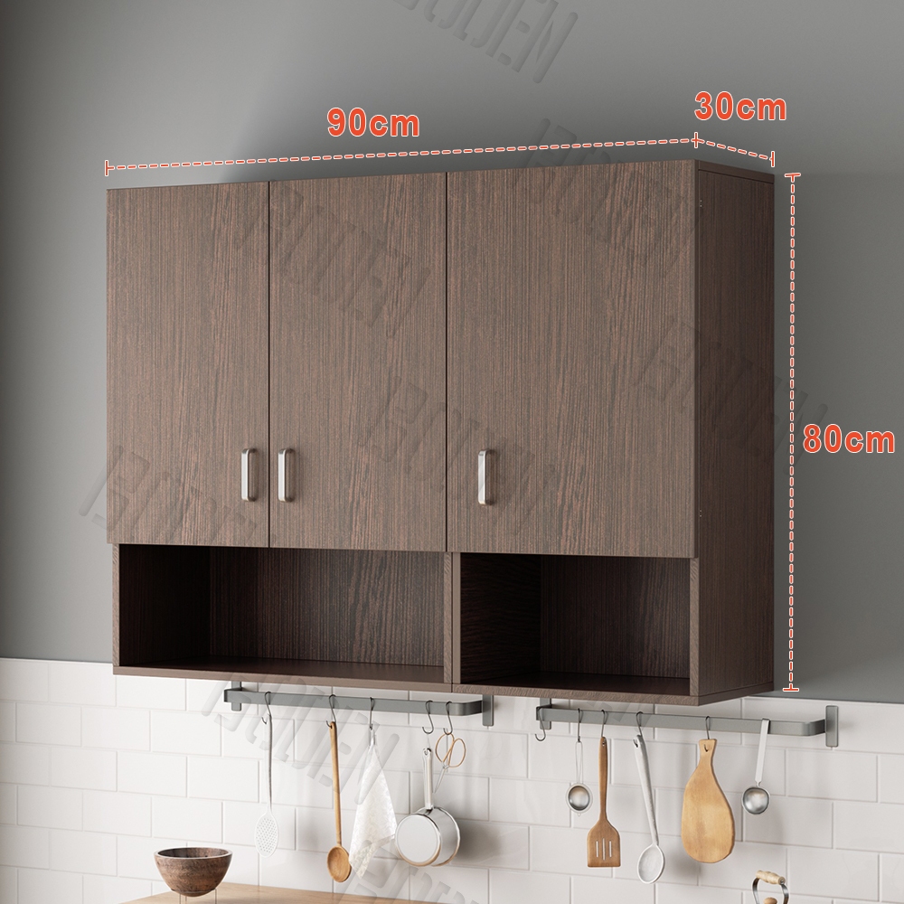 【Warranty】Wall Cabinet European Style Kabinet Dapur Almari Dapur ...