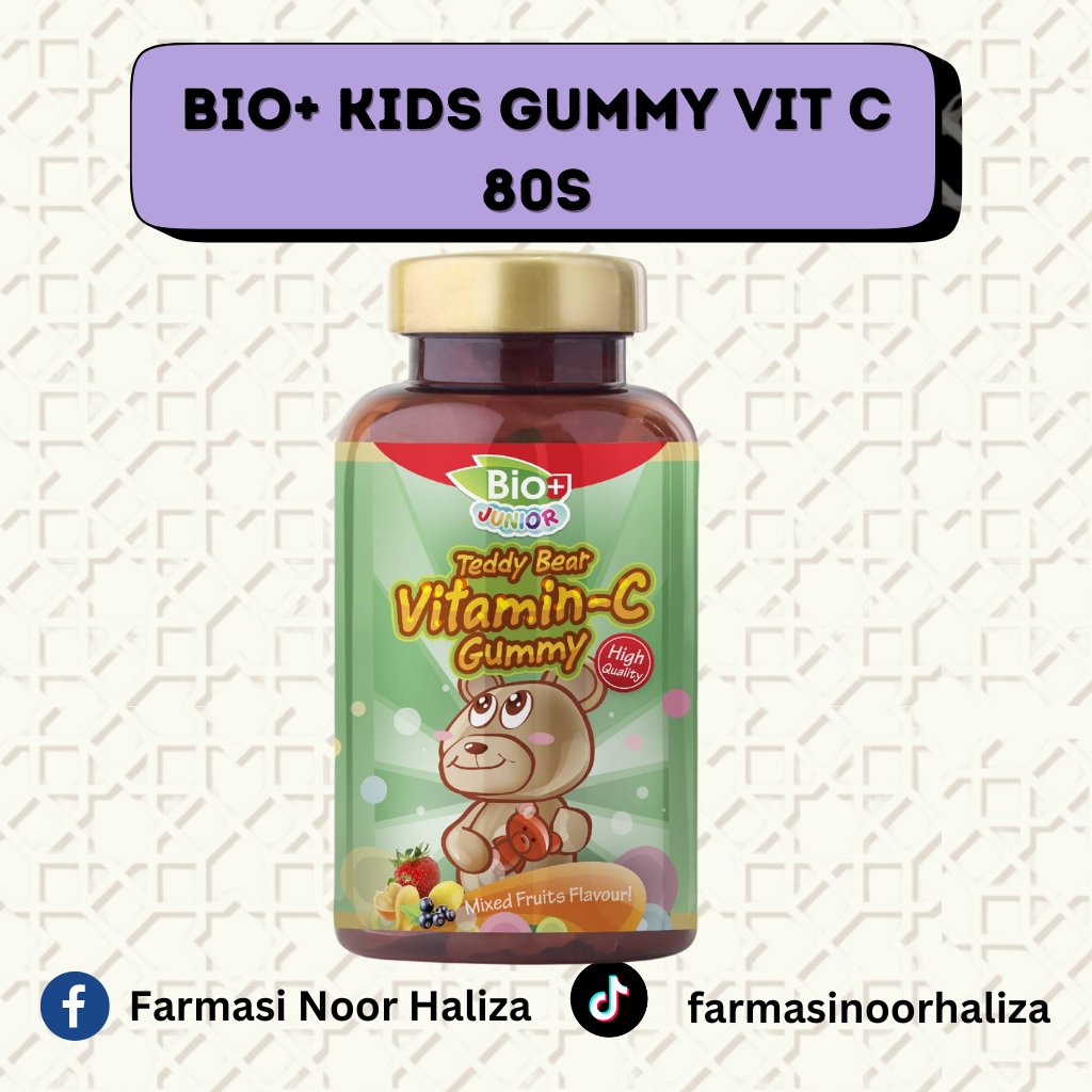 BIO+ KIDS GUMMY VITAMIN C 80S | Shopee Malaysia