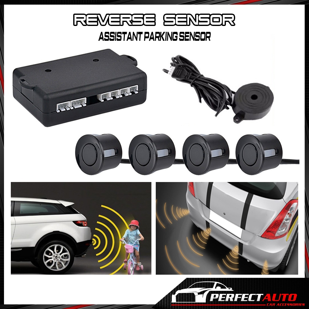 CAR PARKING ASSISTANT REVERSE SENSOR 2/4 EYE Perodua Proton Toyota ...