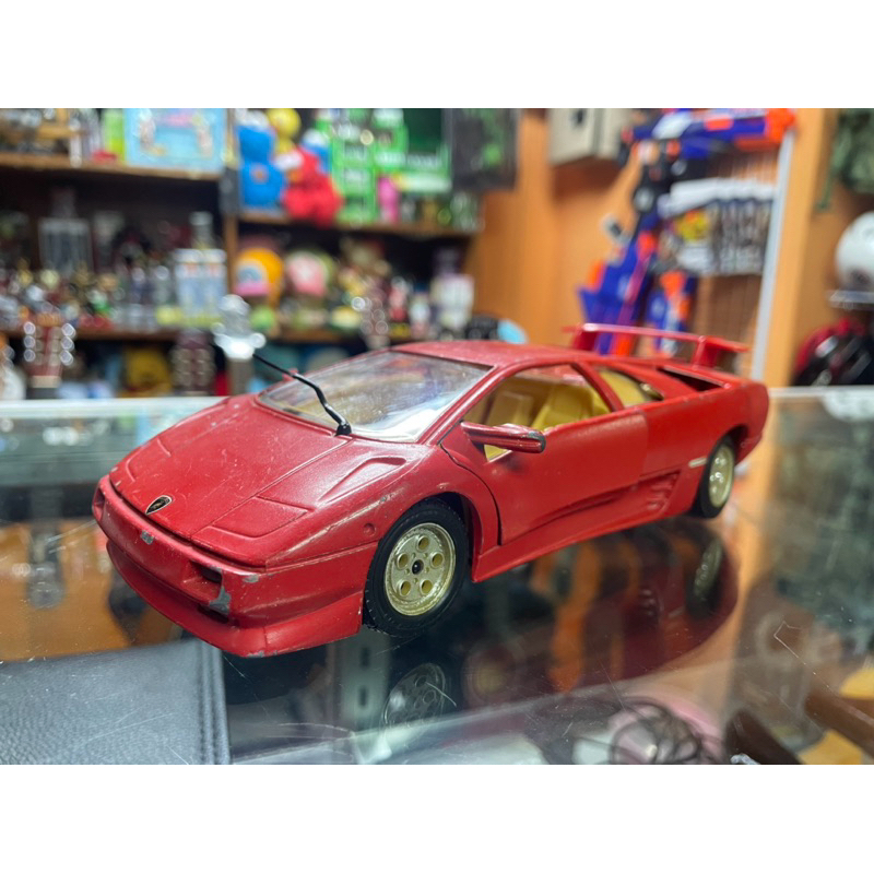 Ressort Pour Porte De Modèle Réduit Lamborghini Diablo 1:18 Burago 1990 - Pièce Détachée D'occasion
