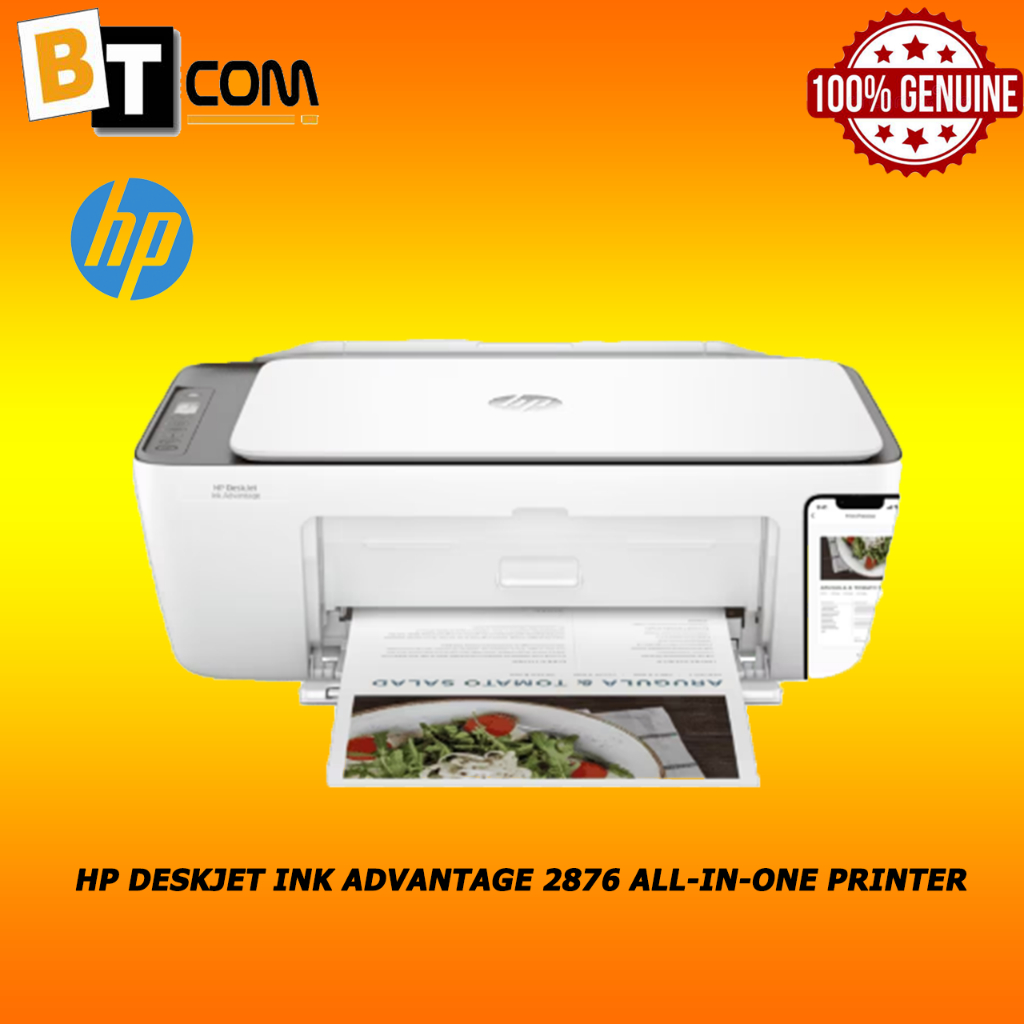 HP DeskJet Ink Advantage 2875,2876 All-in-One Printer 588J7B, 588N7B ...