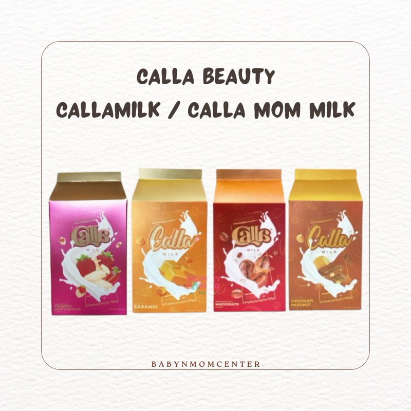 CALLAMILK SUSU KAMBING CARAMEL HAZELNUT CHOCOLATE MACCHIATO / SUSU IBU