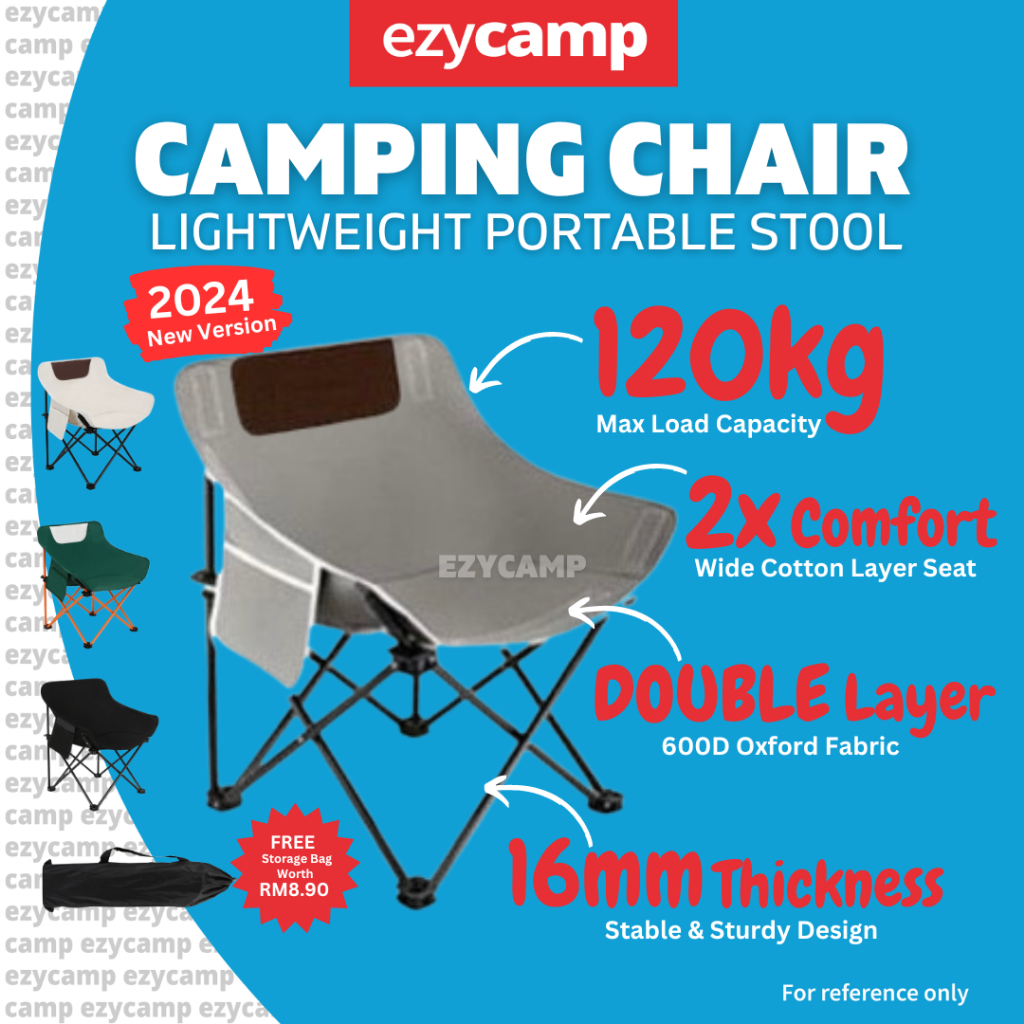Ezycamp kerusi healing murah kerusi camping chair fishing chair kerusi