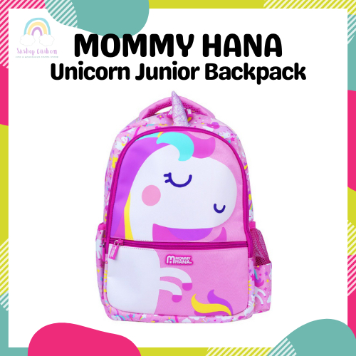 MOMMYHANA Girls School Bag | Unicorn Junior Backpack | Beg Sekolah ...