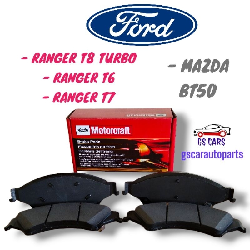 4pcs Set Front Disc Brake Pads Ford Ranger T6/T7 2.2cc/3.2cc T8 2.0cc ...