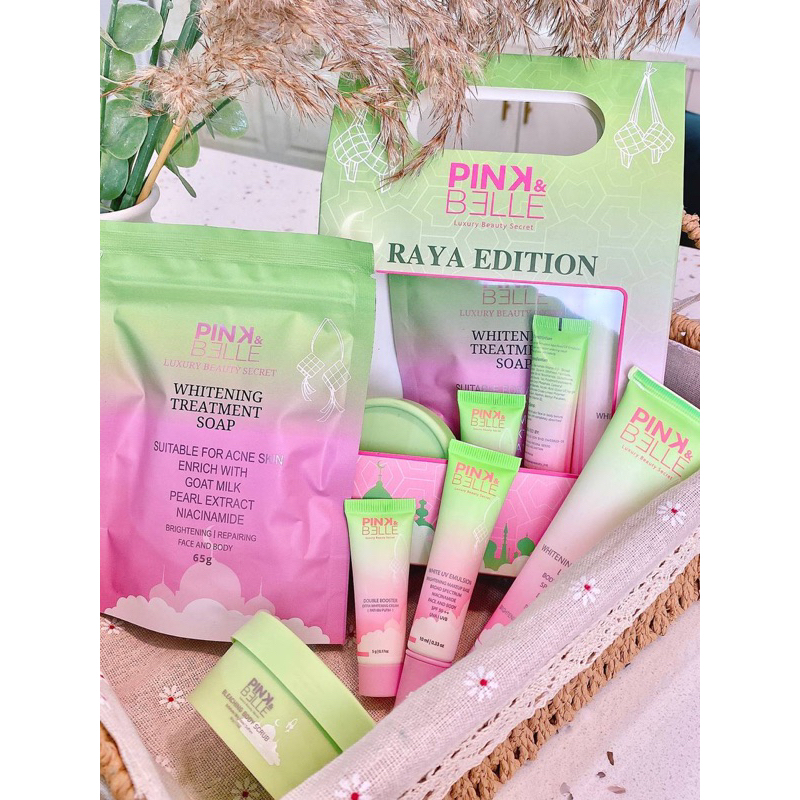 PINKANDBELLE RAYA EDITION SET 5 IN 1 💯 ORIGINAL 🤩SEMESTINYA ORI🤩 ...