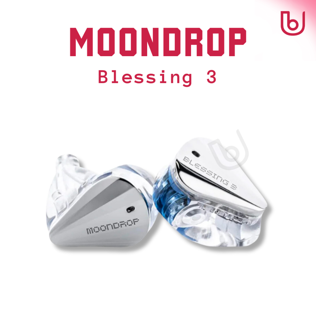 READY STOCK] Moondrop Blessing3 / Blessing 3 HiFi 2 Dynamic Driver